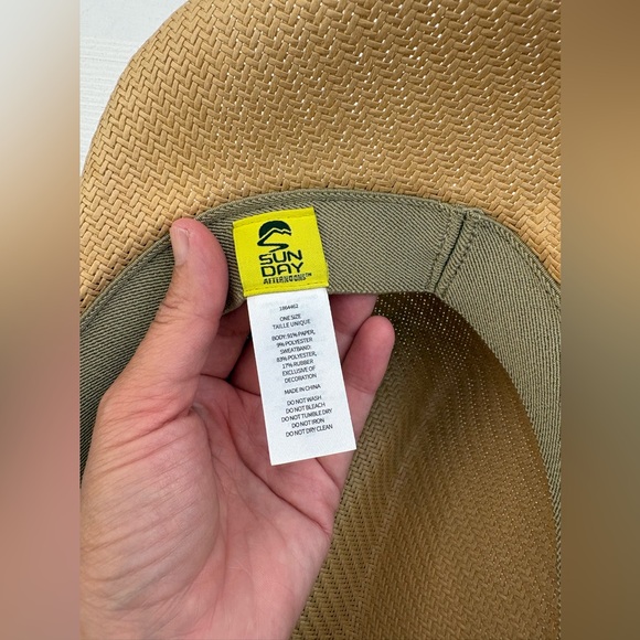 Sun Day Afternoons Tan Straw Cowboy Hat Beach Hat - Picture 10 of 16